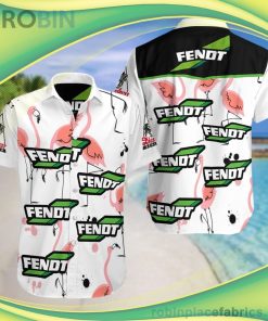 Fendt International Short Sleeve Button Down Hawaiian Shirt Fendt International Short Sleeve Button Down Hawaiian Shirt