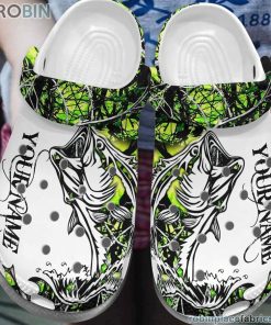 Fishing Clog Love Fishing 10 Crocs Crocband Clog 3D Crocs Print Full