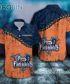 flint firebirds casual button down hawaiian shirt grunge polynesian tattoo ca hockey 133 x83u4