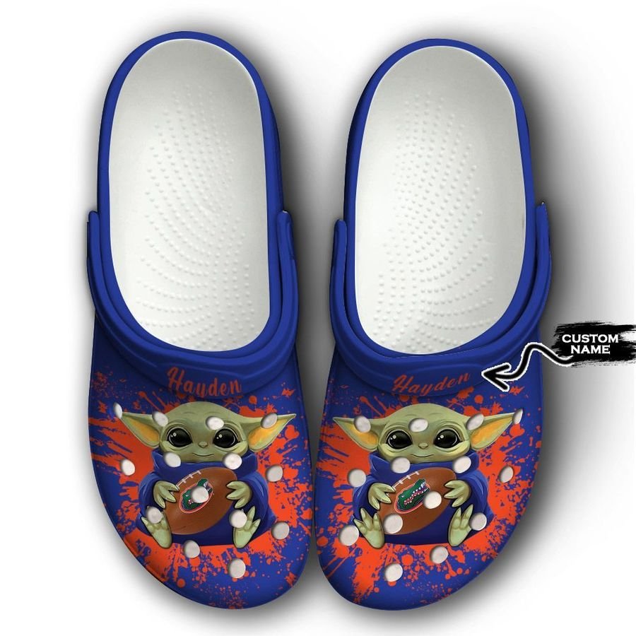 Duke Blue Devils Baby Yoda Crocs Clog Shoes - RobinPlaceFabrics