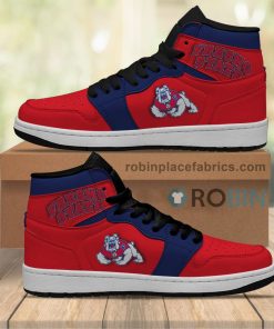 Fresno State Bulldogs Sneakers Boots – NCAA Air Jordan 1 Fresno State Bulldogs Sneakers Boots – NCAA Air Jordan 1