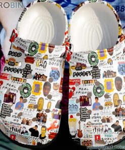 Friends Crocband Clog  Crocs Shoes 3D Crocs Print Full