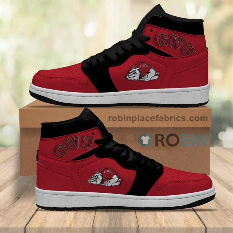 Gardner-Webb Runnin? Bulldogs Sneakers Boots – NCAA Air Jordan 1