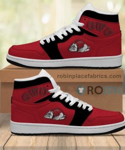 Gardner-Webb Runnin? Bulldogs Sneakers Boots – NCAA Air Jordan 1 Gardner-Webb Runnin? Bulldogs Sneakers Boots – NCAA Air Jordan 1