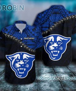 georgia state panthers casual button down hawaiian shirt grunge polynesian tattoo ncaa 124 RYVw5