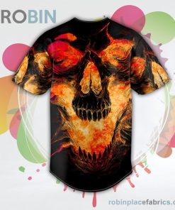 ghost fire lava skull baseball jersey rb9695236 uHgY5