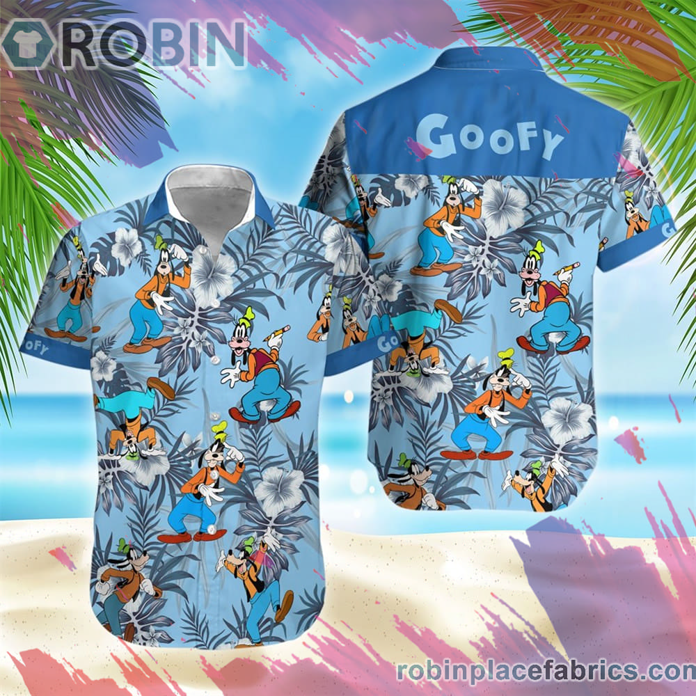 Goofy Hawaiian Shirt Hawaiian Shirt, Casual Short Sleeve Shirt ...