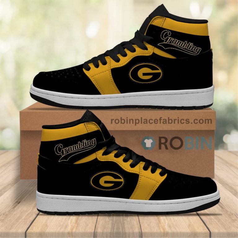 Grambling State Tigers Sneakers Boots – NCAA Air Jordan 1