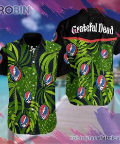 Grateful Dead Hawaiian Shirt, Casual Short Sleeve Shirt