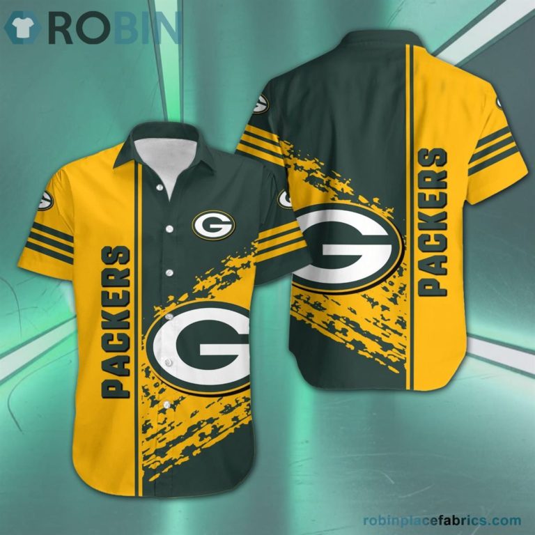 Green Bay Packers – NFL Short Sleeve Button Down Hawaiian Shirt