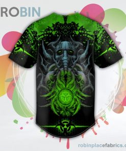 green biohazard monster skull baseball jersey rb6691232 fX3nx