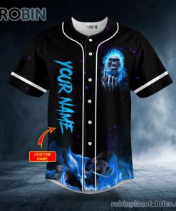Grumpy Old Man 9 Out Of 10 Voices Skull Custom Baseball Jersey Grumpy Old Man 9 Out Of 10 Voices Skull Custom Baseball Jersey
