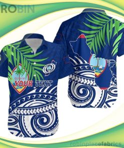 Guam Rugby Short Sleeve Button Down Hawaiian Shirt