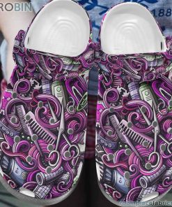 Hairstylist Clog Attractive Hairstylist Crocs Crocband Clog 3D Crocs Print Full