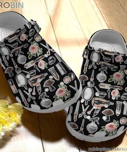 Hairstylist Clog Hairstylist Pattern Crocs Crocband Clog 3D Crocs Print Full