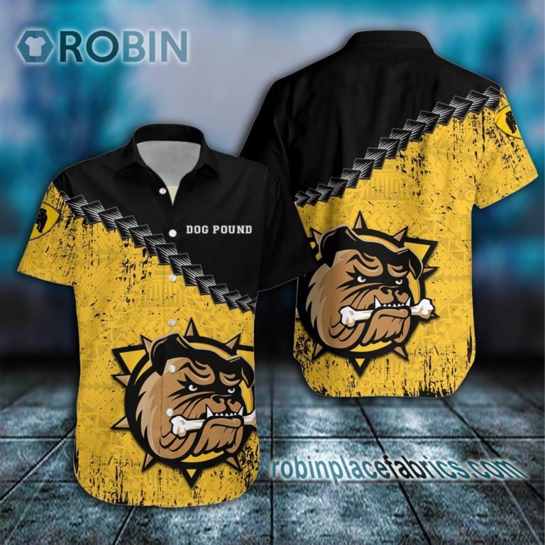 Hamilton Bulldogs Casual Button Down Hawaiian Shirt Grunge Polynesian Tattoo – CA HOCKEY