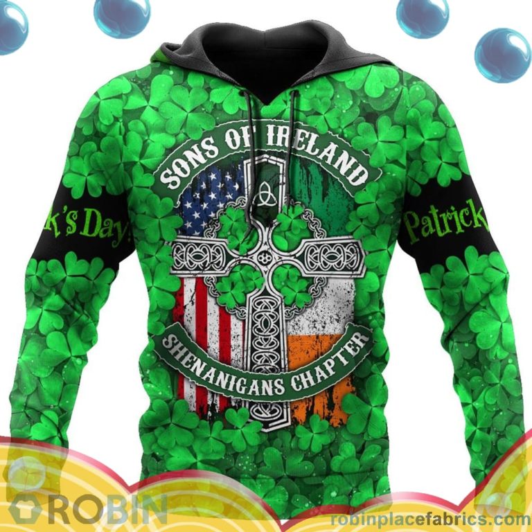 Happy St Patrick’s Day Song Of Ireland Shenanigans Chapter All Over Print – AOP Shirt