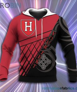 Harvard Crimson All Over Print 3D Hoodie Pattern Celtic – NCAA