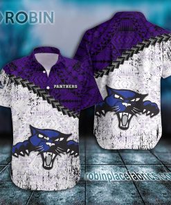 high point panthers casual button down hawaiian shirt grunge polynesian tattoo ncaa 113 TSXcI