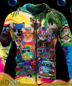 hippie all over print aop shirt zip hoodie kiWtl