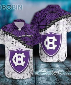 holy cross crusaders casual button down hawaiian shirt grunge polynesian tattoo ncaa 112 y7vBS