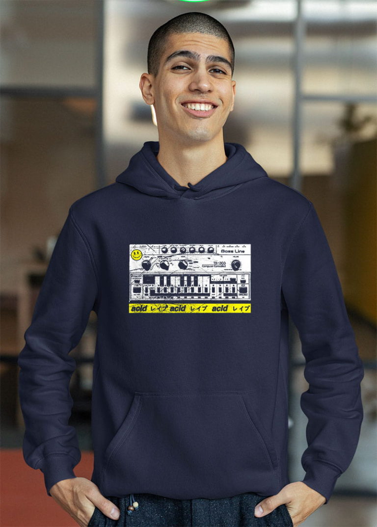Acid Synthesizer Techno Rave Synth Nerd Shirt