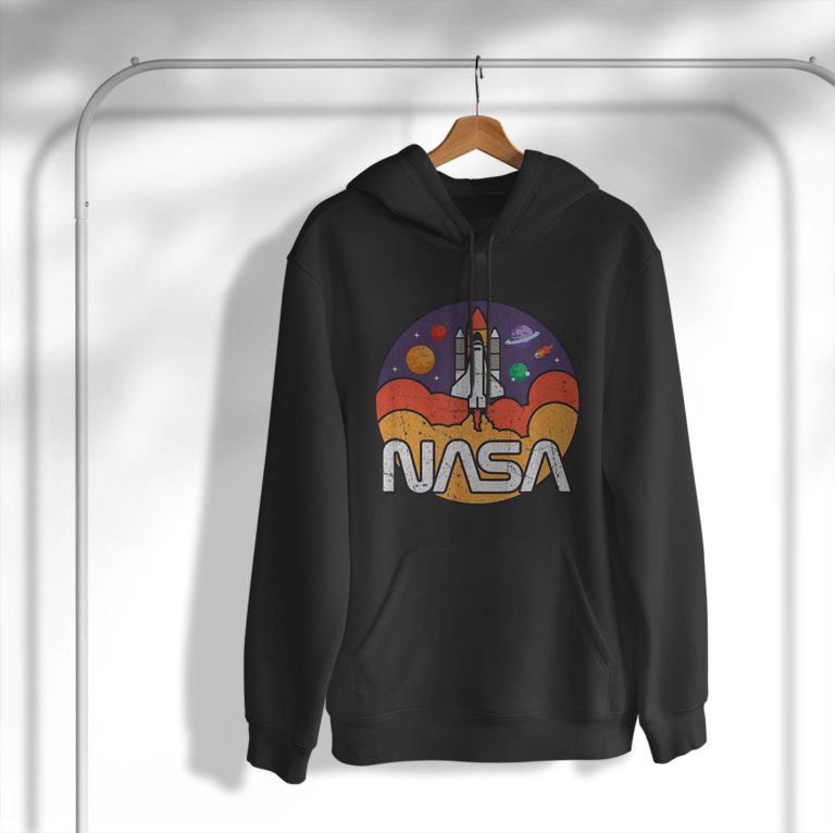Astronomy Nasa Retro Vintage Space Shuttle Camiseta Shirt