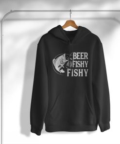 hoodie beer fishy fishy funny fishing ERb9R