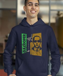 hoodie d. b. cooper2C skyjacker2C hijack2C retro 60s style graphic jwCPC