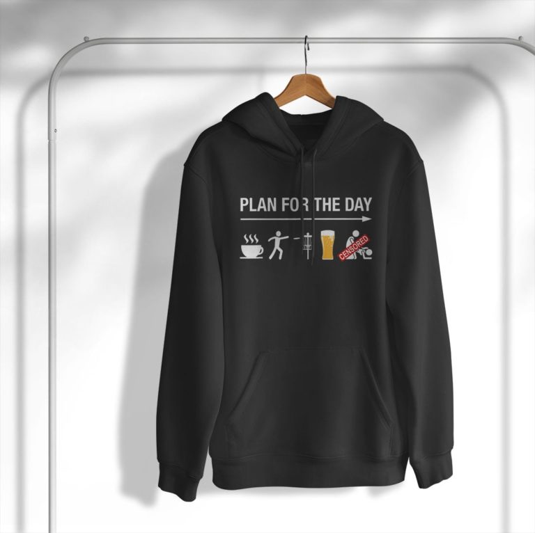 Disc Golf Basket Frisbee Golfing Frolf Coffee Beer Shirt