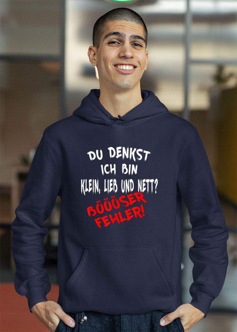 Du Denkst Ich Bin Klein Lieb & Nett Evil Ferrler Shirt