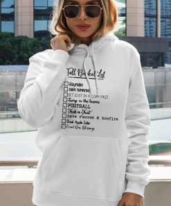 Fall Bucket List Shirt Fall Bucket List Shirt