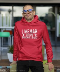 Football Lineman – Serving Pancakes Daily Shirt