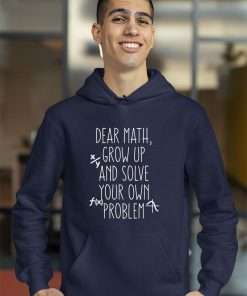 hoodie funny math quote for girls boys teens 3eBFL