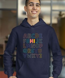hoodie funny pre k kindergarten hi alphabet back to school teachers 3e8DR