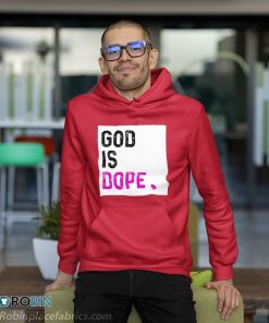 hoodie god is dope purple funny christian faith believe MHv66