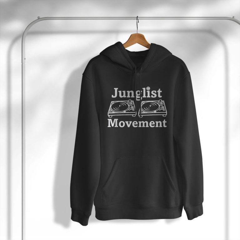 Junglist Movement Jungle Drum And Bass Music Design Maglietta Shirt