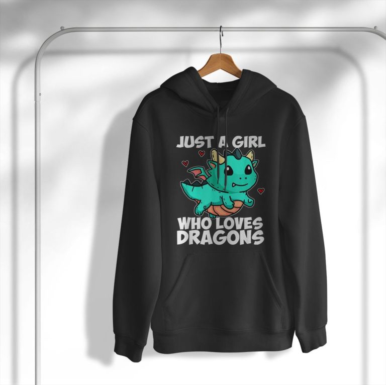 Just A Girl Who Loves Dragons Drago Carino Costume Shirt