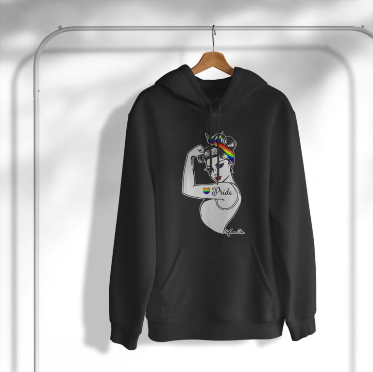 Lgbt Girl Power Heart Lgbt Flag Lgbt Pride Month Gay Pride Shirt