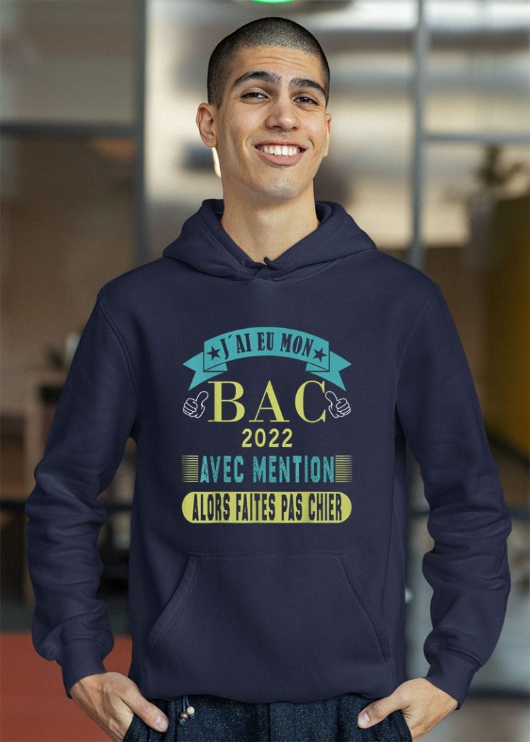 Mention Baccalaur?at Cadeau F?licitation Bac 2022 Humour Shirt