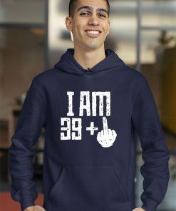 Middle Finger 40th Birthday Shirt