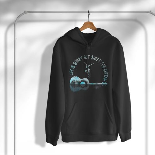 Music Lover Life Is Short But Sweet For Certain Guitar Shirt RobinPlaceFabrics Reviews On 