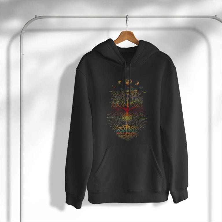 Phases Of The Moon Retro 60’s 70’s Vibe Tree Of Life Shirt