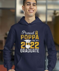 Proud Poppa Of A 2022 Graduate Face Mask Shirt