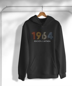 hoodie retro 58 aC3B1os nacido en 1964 ediciC3B3n limitada 58 cumpleaC3B1os camiseta 0YvNt