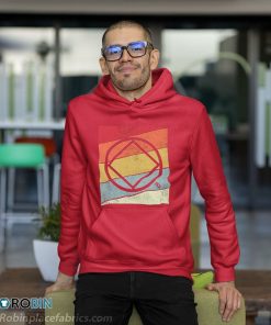 Retro Na Symbol Distressed Narcotics Anonymous Na Aa Shirt