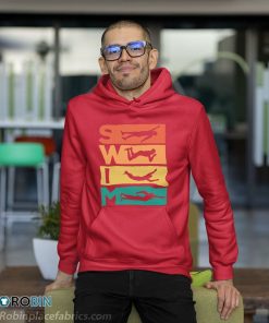 hoodie retro vintage swimming 1Qp8R