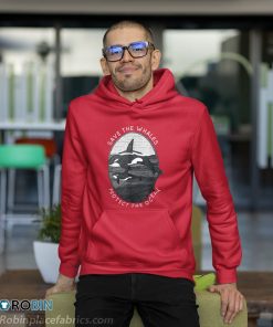 hoodie save the whale protect the ocean orca killer whales 3l1r8