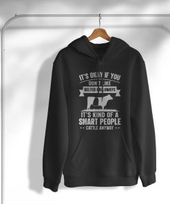hoodie smart people cattle farmer cow breed belted galloways wCEnp