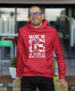 Sweet Sixteen Birthday Gift For Teenager Girls Made In 2005 Shirt